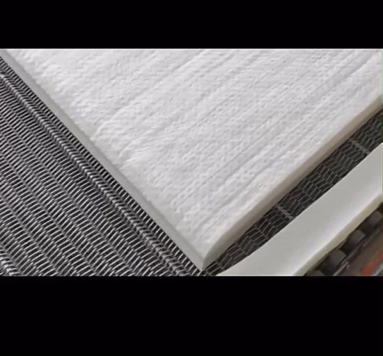 Manta de fibra cerâmica Greenergy para preço de isolamento de caldeira
