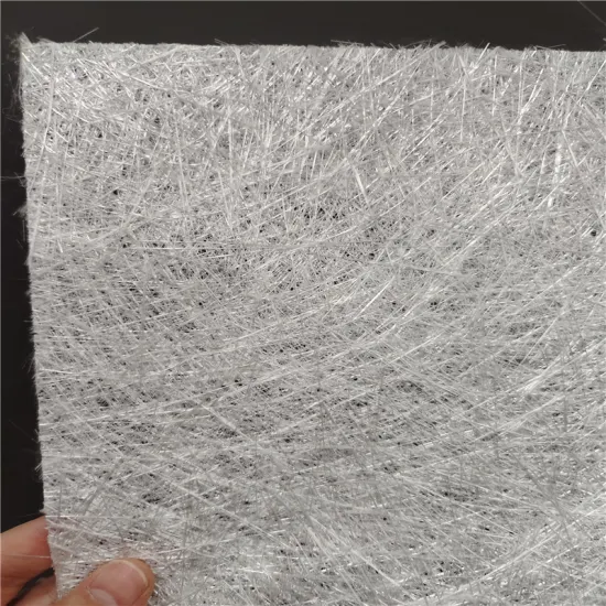 Alta temperatura sem tecido de carpete de fibra de vidro de deformação